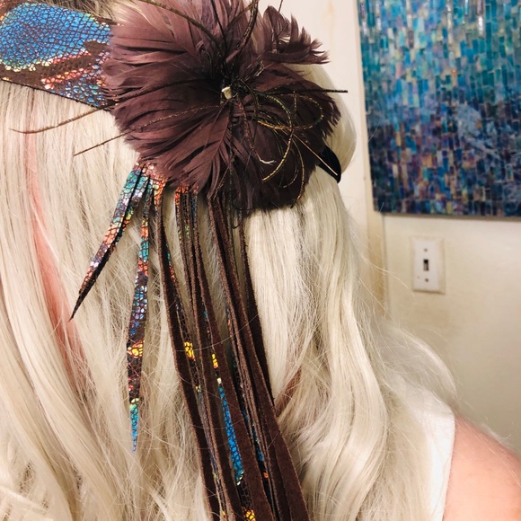 Free People Accessories - Boho festival headband fringe